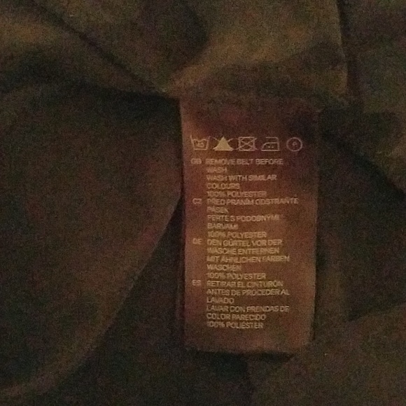 H&M Silky Black A-Line Dress - Picture 7 of 8